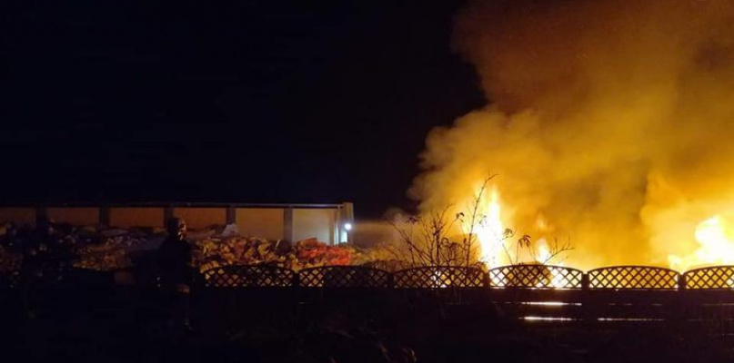 Kolejny pożar na wysypisku