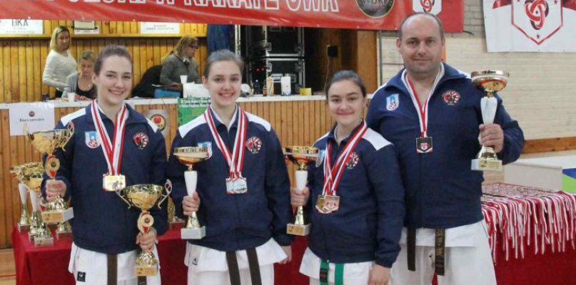Karate: Złoty weekend dla Węcławiaków