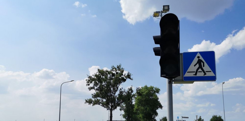  Sygnalizacja sprawi, że na ul. Topolskiej będzie bezpieczniej? Fot. JJ 