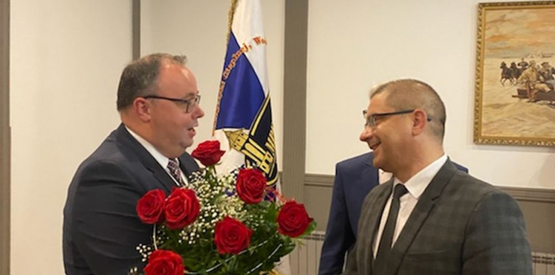 11 czerwca Bartosz Bałażyk (z lewej) został powołany na prezesa Fot. MPECWiK 