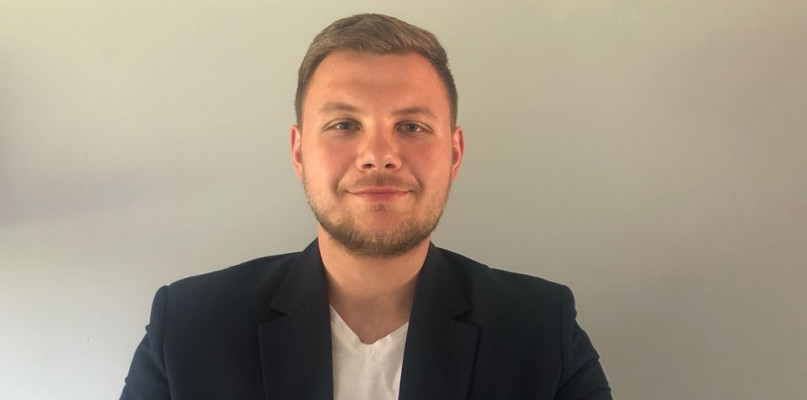 Kamil Drzewiecki, szef działu skautingu Polonii Fot. archiwum prywatne 