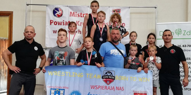 Zawodnicy Tęczy w Sulmierzycach Fot. ULKS Tęcza 
