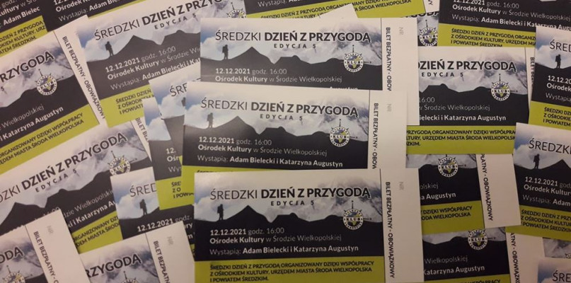 Darmowe wejściówki na spotkanie z Adamem Bieleckim i Katarzyną Augustyn Fot. Klub Szalonego Podróżnika 