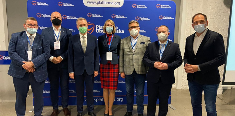 Marek Gola (drugi z lewej) w zarządzie regionu Fot. archiwum prywatne 