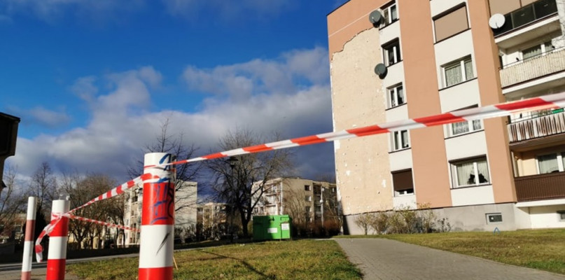 Teren został zabezpieczony Fot. JJ