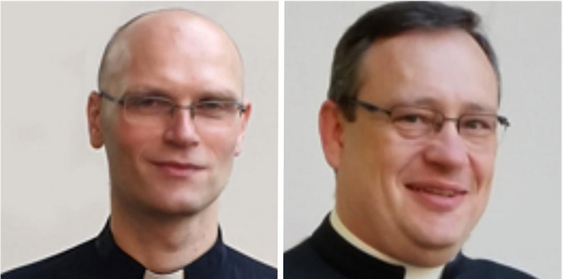 Ks. Marcin Czujek i ks. Piotr Kuś Fot. Parafia MB Bolesnej w Poznaniu