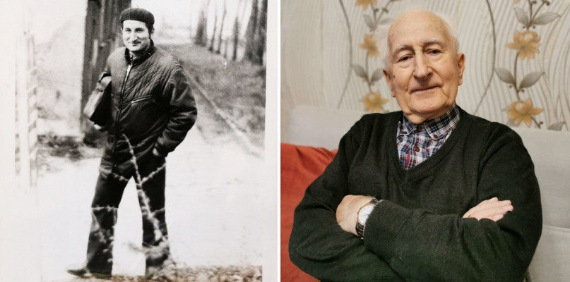 W tym roku Bronisław Tomczak skończy 83 lata. Marzy mu się „dziewięćdziesiątka” Fot. JJ 
