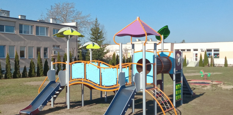 Postępy w budowie placu zabaw!