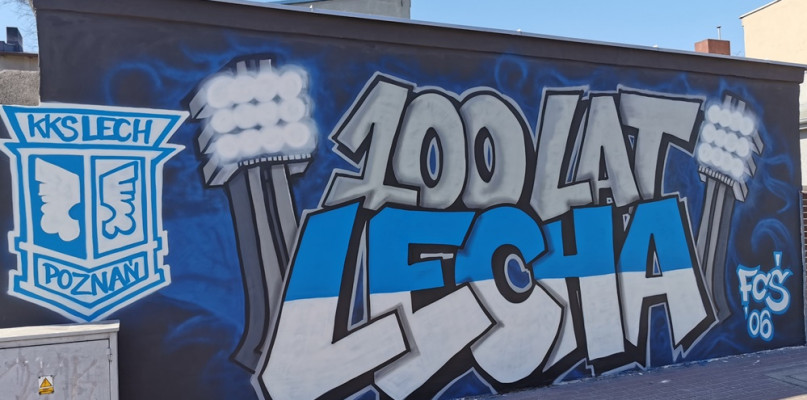 Środa pamięta o stuleciu klubu. Widzieliście okolicznościowy mural?