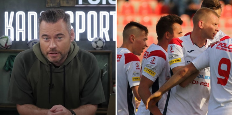  Działania Polonii i Zagłębia Krzysztof Stanowski nazwał odrażającym oszustwem Fot. Kanał Sportowy/Czesław Kościelski 