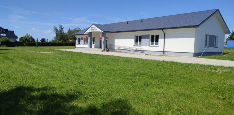 Zagospodarowany będzie teren wokół świetlicy w Winnej Górze Fot. Powiat Średzki 