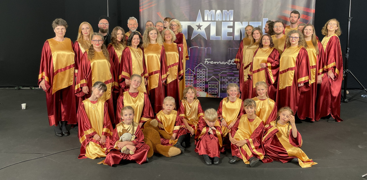 W szeregach Gospel Joy śpiewa wielu średzian Fot. Gospel Joy