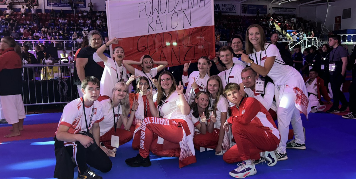 Klub Karate Raion pokazał ogromny entuzjazm i determinację na tegorocznych 11 Mistrzostwach Świata w Karate Szkocja-Dundee