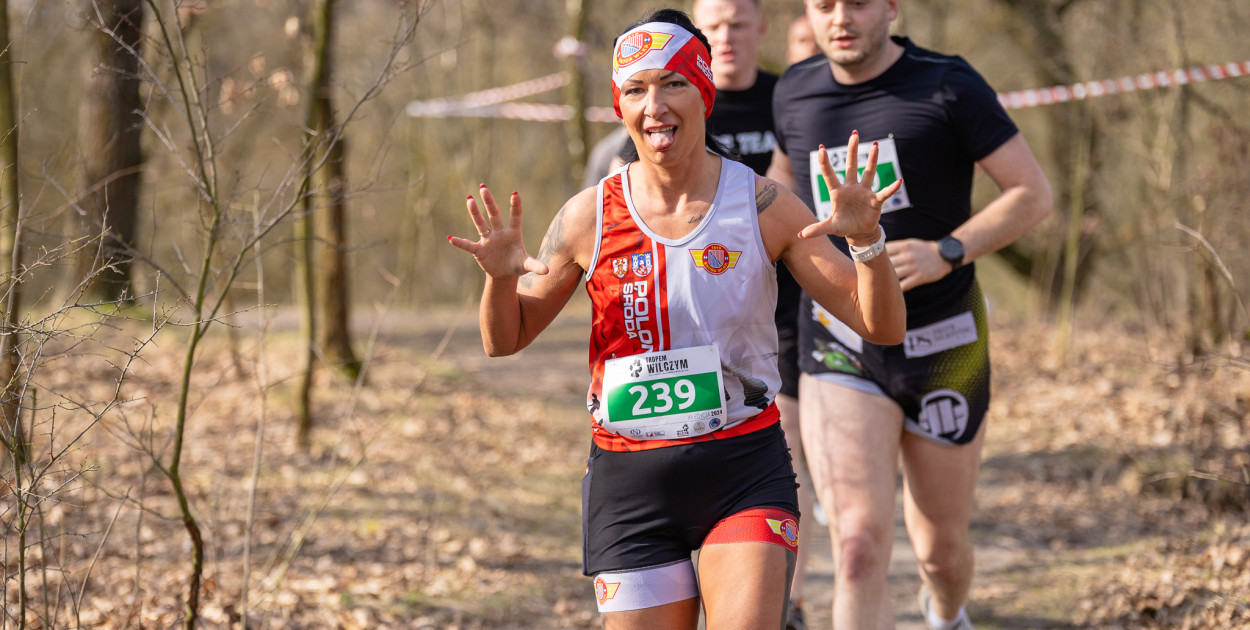 Julia Banaszak podczas biegu Fot. Daniel Musiał Fotografia