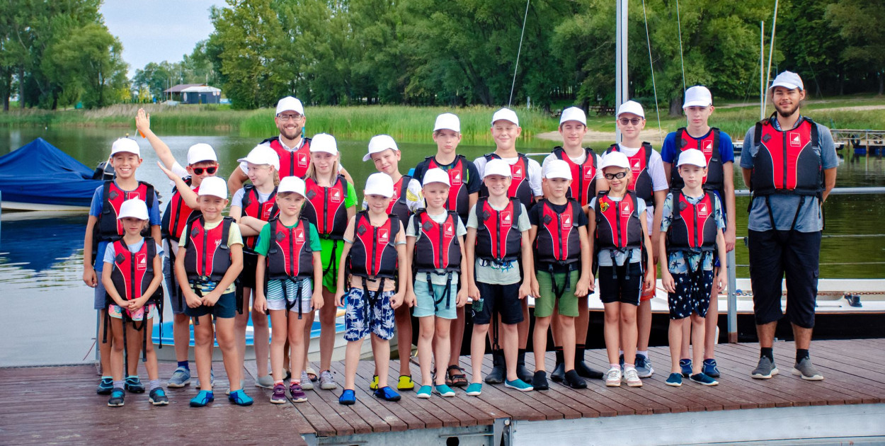 Żeglarskie półkolonie dla dzieci w Środzie Wielkopolskiej