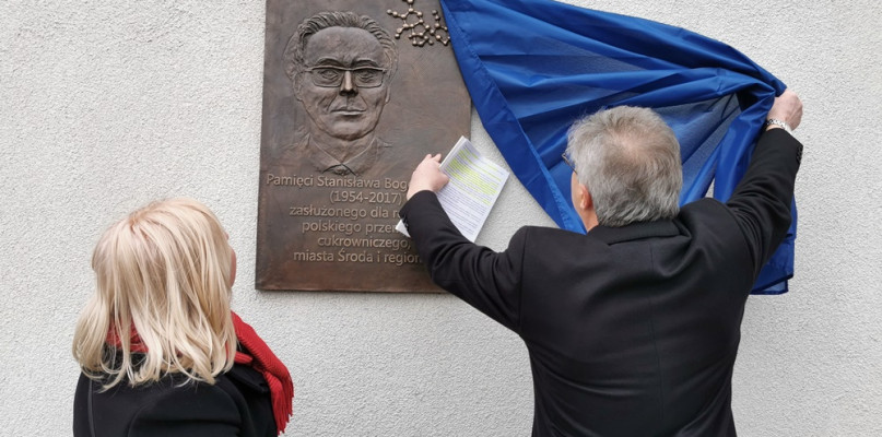 Odsłonięcie pamiątkowej tablicy Fot. JJ