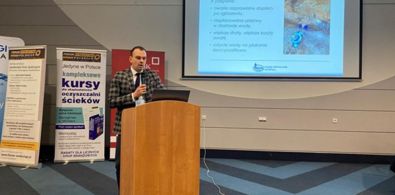  Dyrektor Hubert Kałużny podczas konferencji w Licheniu Fot. MPECWiK