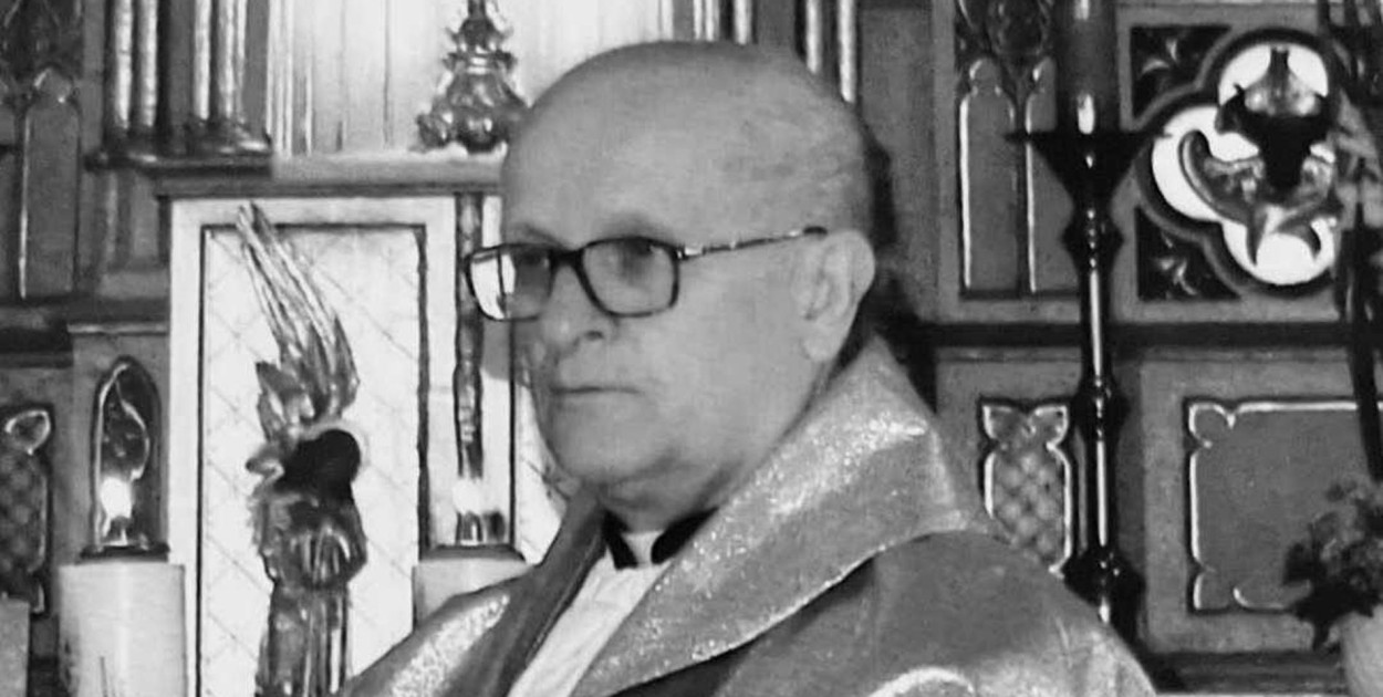 Ksiądz kanonik Ryszard Skomro Fot. Parafia św. Wawrzyńca w Zaniemyślu 