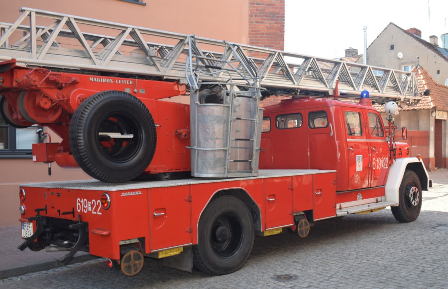 Wysłużony Magirus został wycofany z podziału bojowego