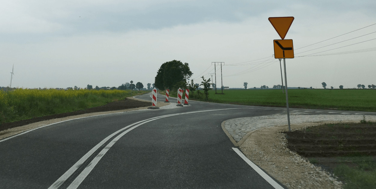 Nowe skrzyżowanie w Kijewie 