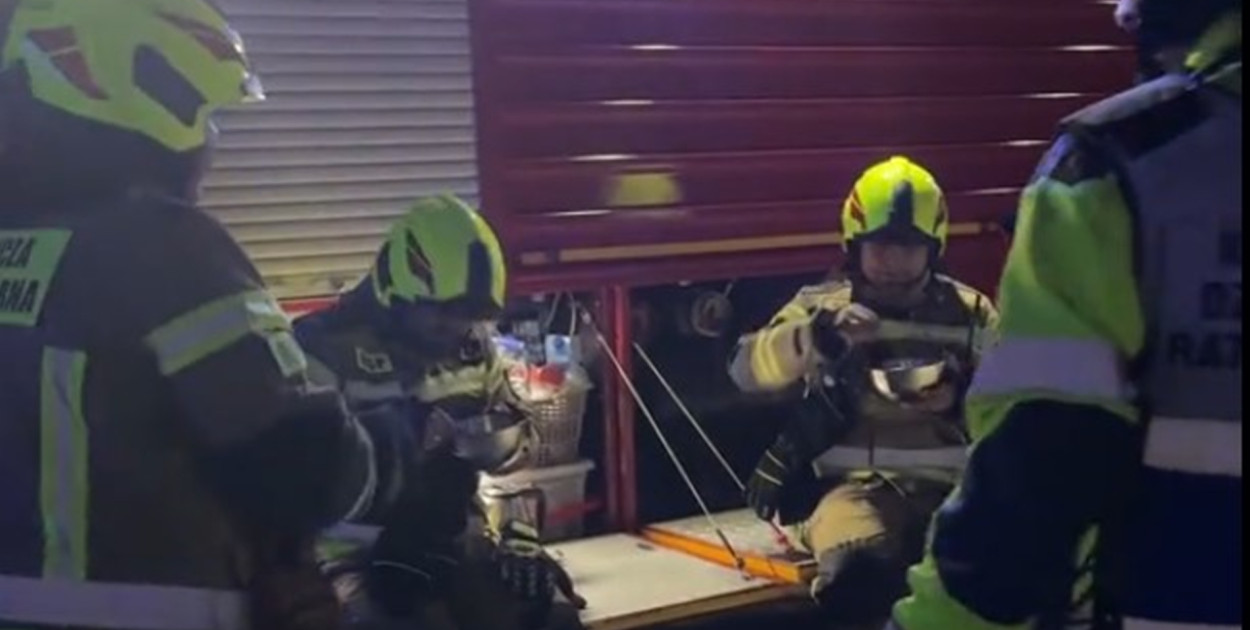 Kadr z nagrania konkursowego Fot. ospboguszyn