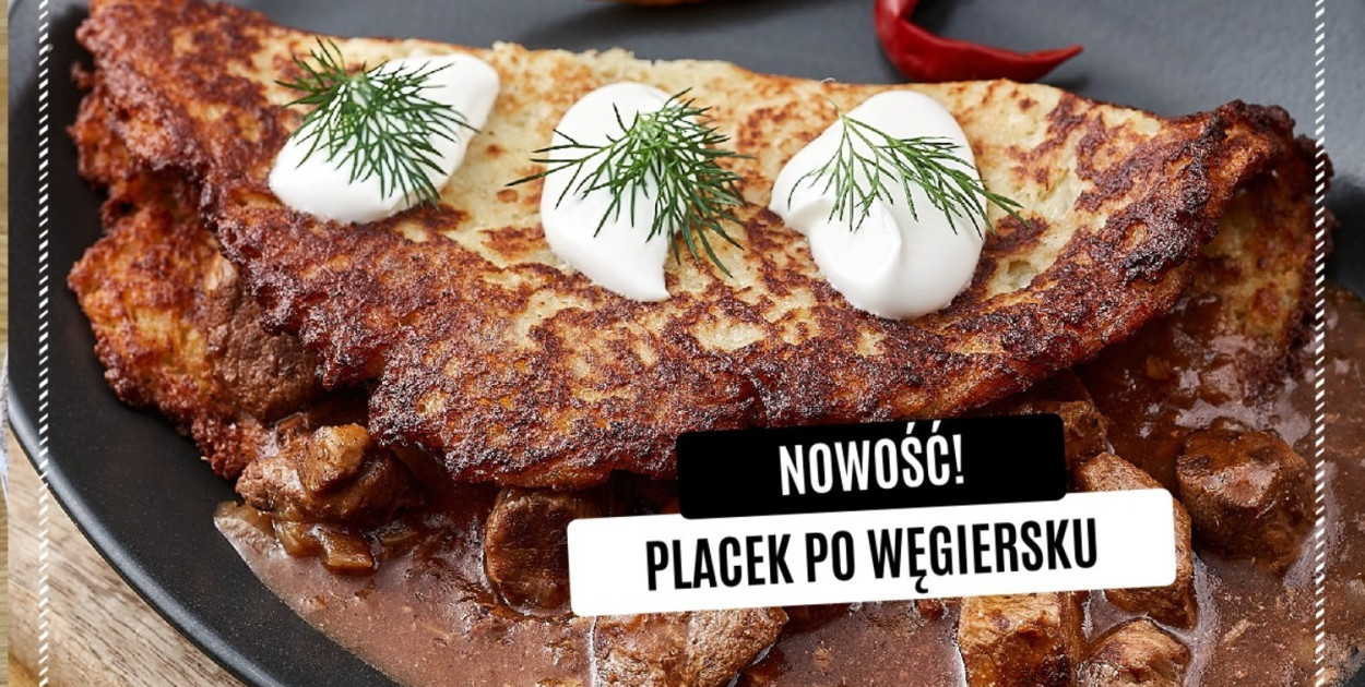 Dopracowaliśmy placki ziemniaczane do perfekcji - Nowość w menu Bistro Na Talerzu
