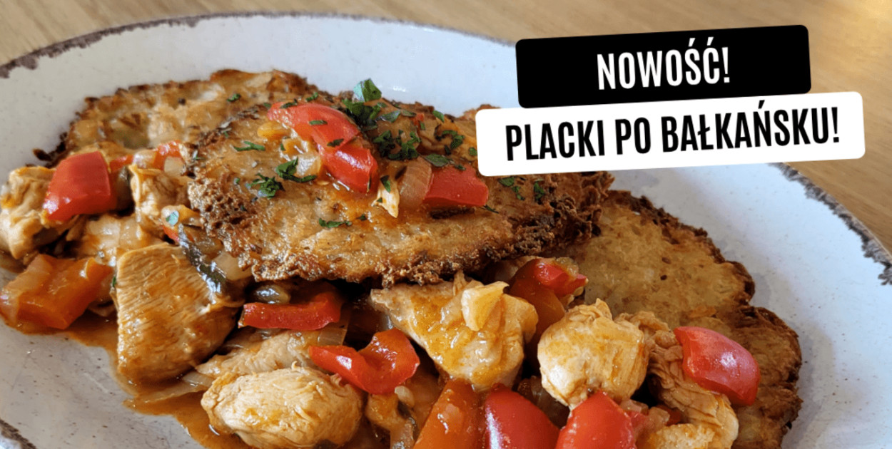 NOWOŚĆ w Bistro Na Talerzu! Placki ziemniaczane po bałkańsku!