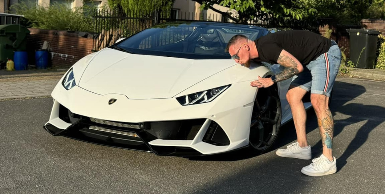 Lamborghini Huracan Evo Spyder należące do Szymona Kasprzyka - ISAMU