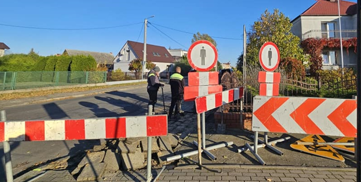 Wkrótce na Jabłoniowej będzie nowy chodnik Fot. Sołtys Orzechowa