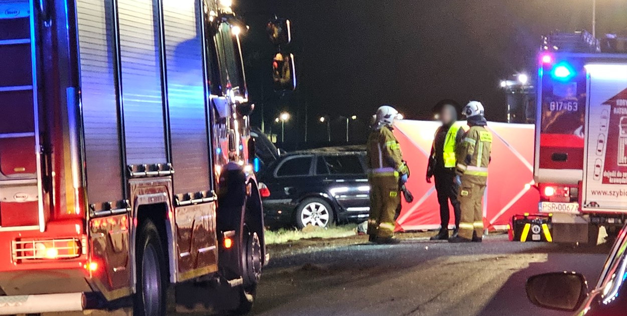 Wypadek w Dębiczu koło Środy Wielkopolskiej