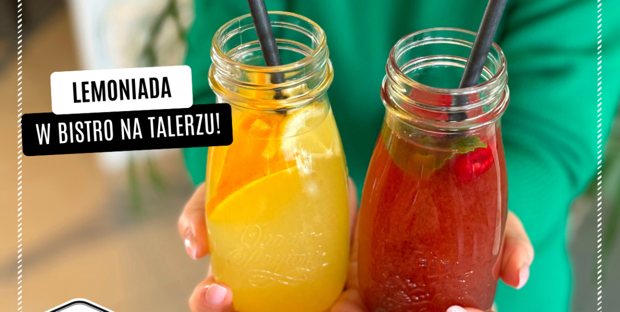 Spróbuj orzeźwiających lemoniad w Bistro na Talerzu!