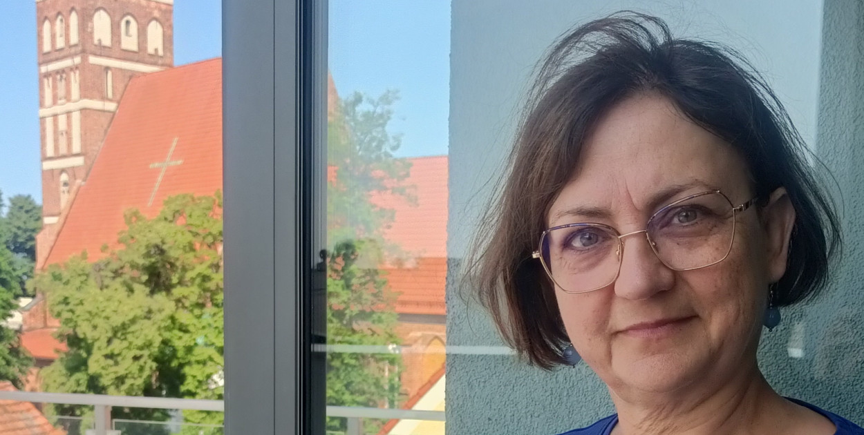 Małgorzata Walasek, dyrektor Biblioteki Publicznej w Środzie