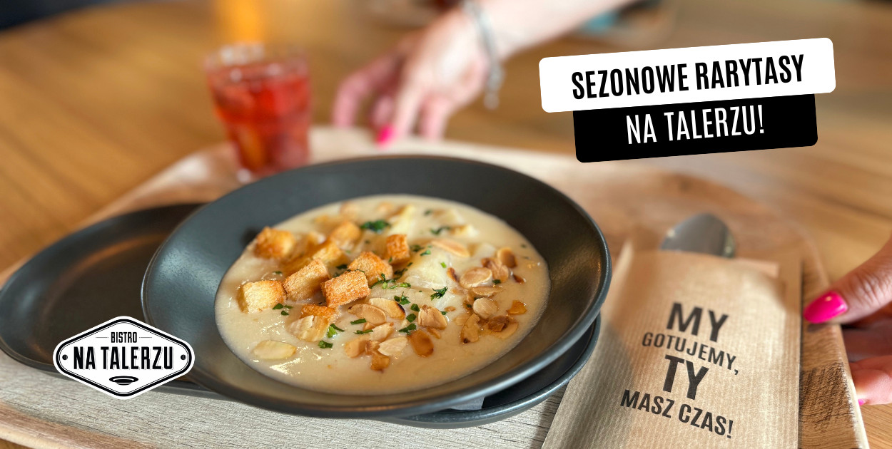 Bistro na Talerzu: SEZONOWE RARYTASY NA TALERZU - zupa szparagowa z migdałami!