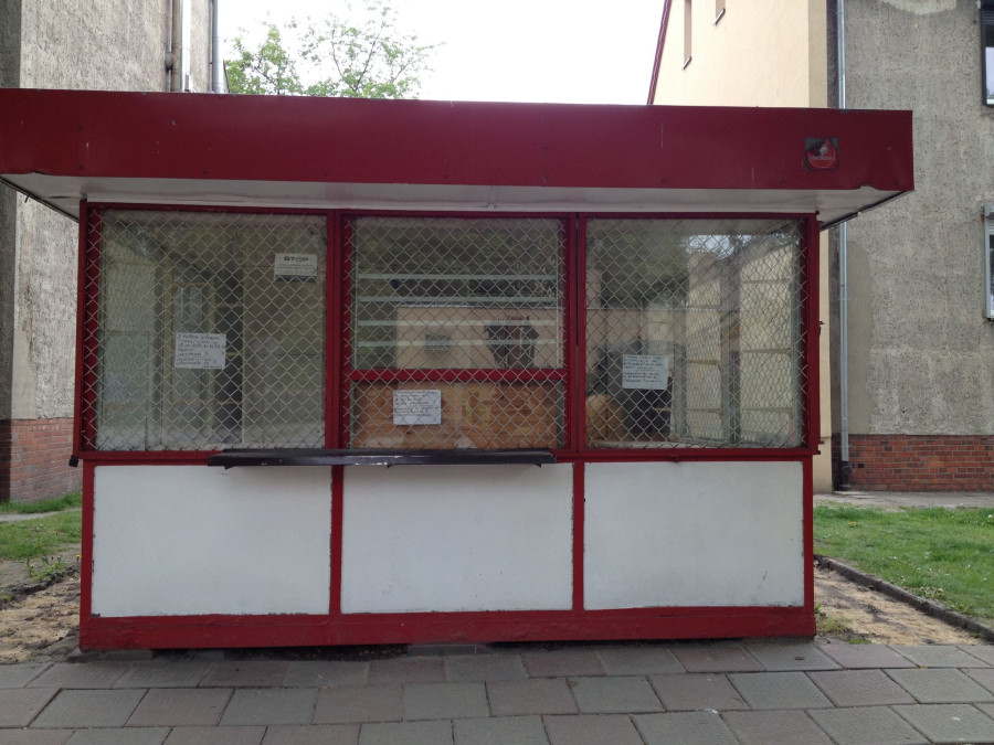 Kiosk przy ulicy Lipowej. Fot. Joanna Gruszczak
