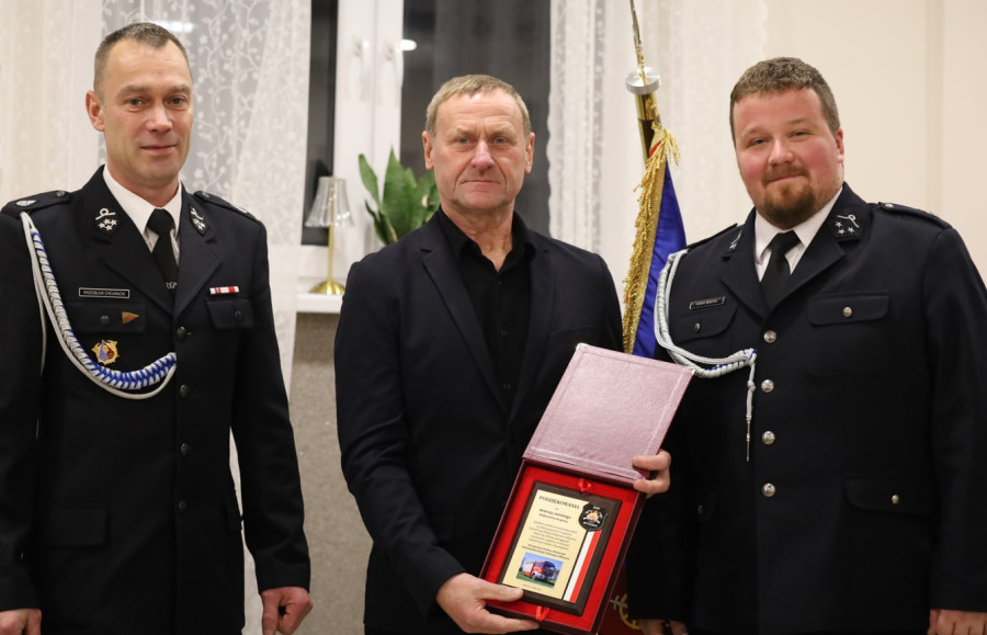 Podziękowania otrzymał Wójt Gminy Krzykosy Andrzej Janicki