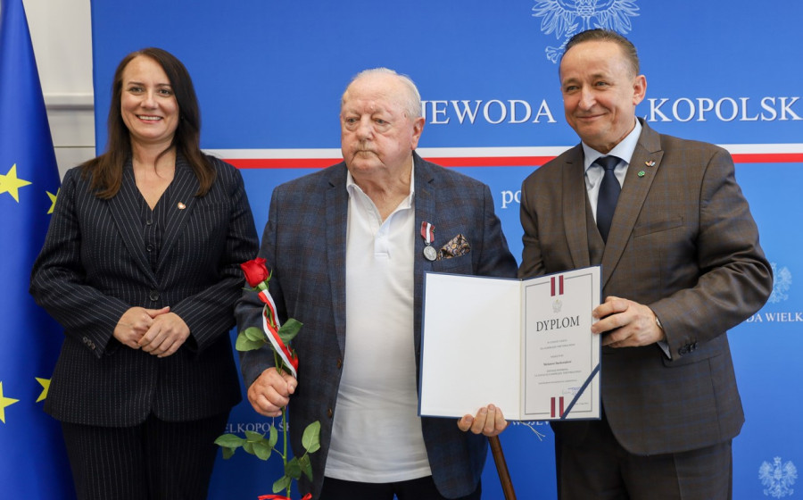 Marian Stachowiak. Fot. Wielkopolski Urząd Wojewódzki w Poznaniu/Nina Swarcewicz