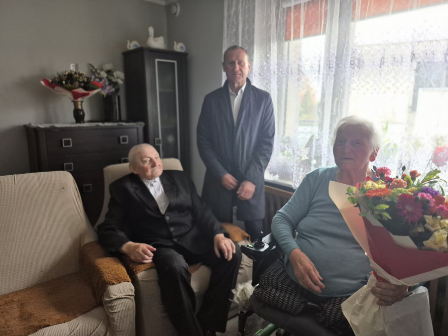 Maria i Wiktor Cichoń Fot. Urząd Gminy Krzykosy