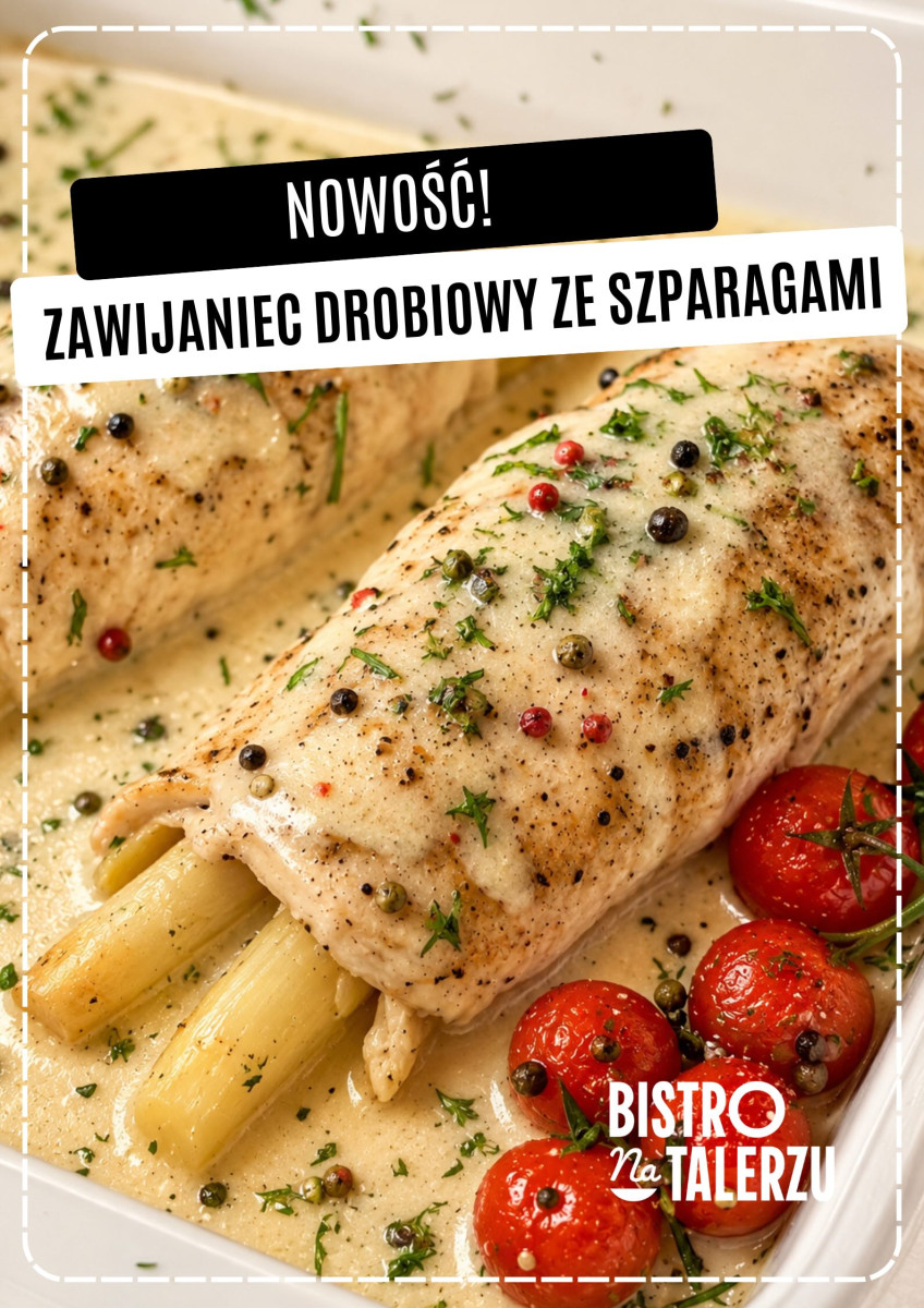 ZAWIJANIEC DROBIOWY ZE SZPARAGAMI