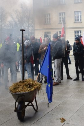Protest rolników w Poznaniu - 9 lutego 2024-798