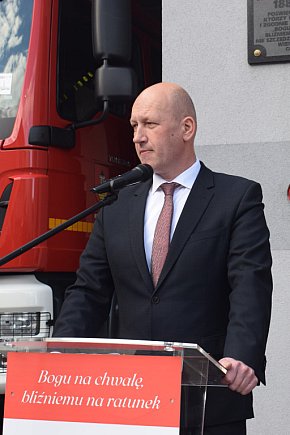 Przekazanie wozów dla OSP Miłosław i OSP Mikuszewo-940