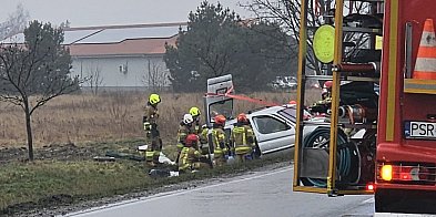 Tragiczny wypadek przed wjazdem do Zaniemyśla-20337