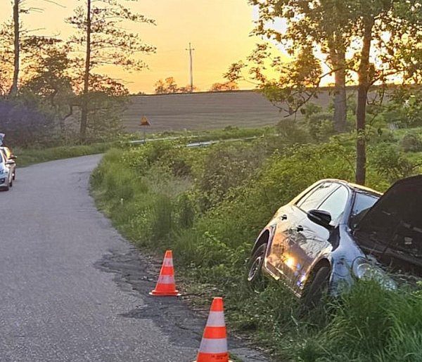Młody kierowca znajdował się w stanie nietrzeźwości-21159