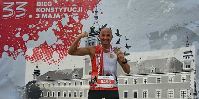Rywalizował w warszawskim Biegu Konstytucji-21185