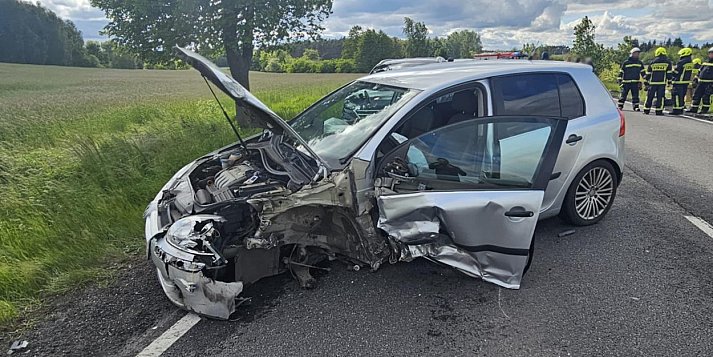 Cztery samochody zderzyły się na DK11 w Nowym Mieście nad Wartą