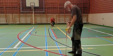 Sala sportowa przeszła renowację-21898