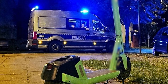 Nietrzeźwi na hulajnodze i rowerze