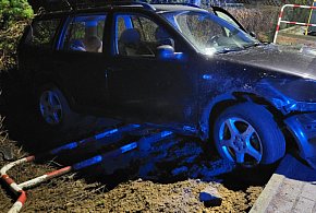 Straciła panowanie nad pojazdem. Jechała z dzieckiem-23988