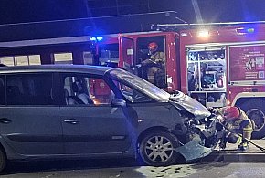 Nieuważna obserwacja przedpola jazdy-24166