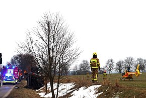 Poważny wypadek na drodze Środa Wlkp. - Miłosław