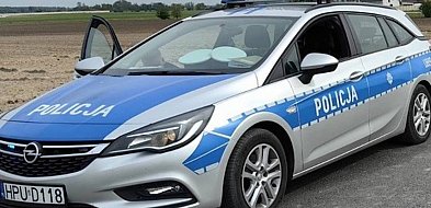 Potrącenie rowerzysty i "potrącenie" pieszej